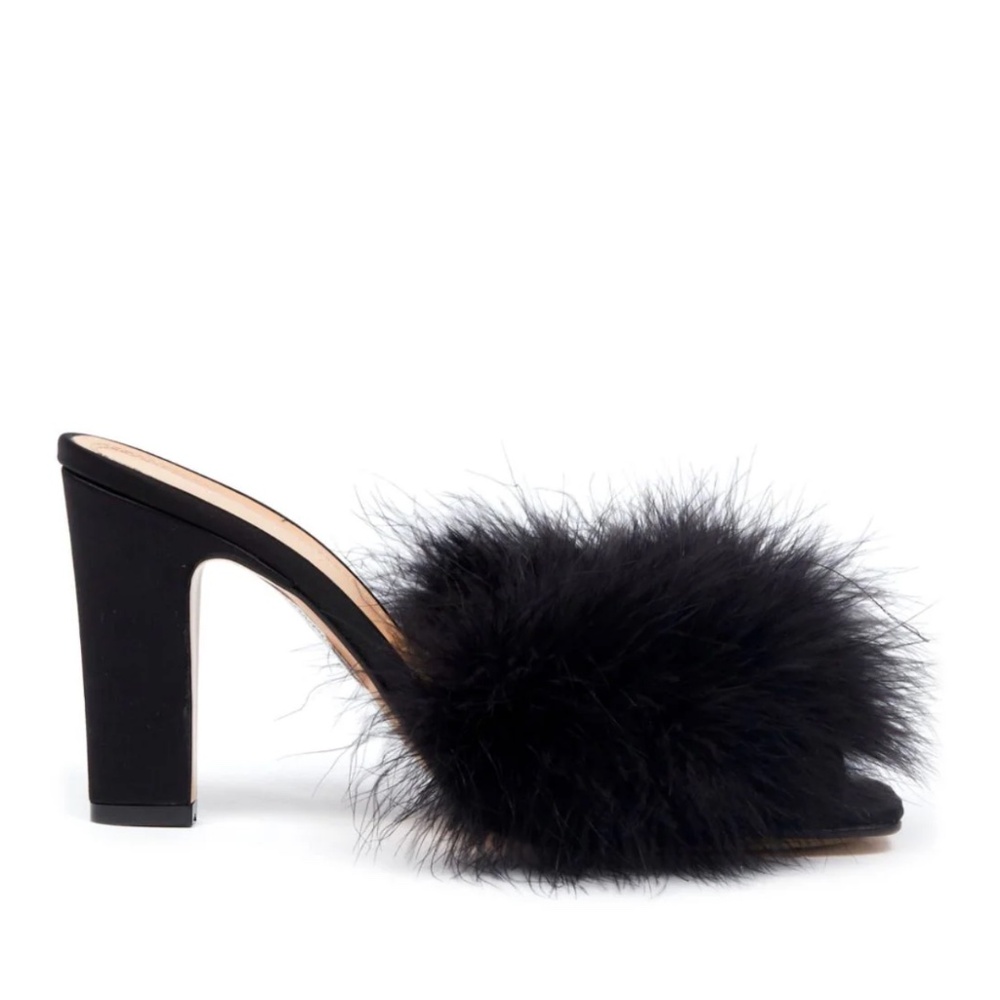 Maison Margiela feather mules size 9